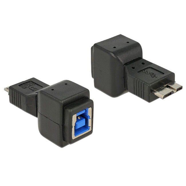 Delock Adapter micro USB 3.0-B male to USB 3.0-B female
