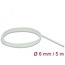 Delock Fiberglass Sleeving 5 m x 6 mm white