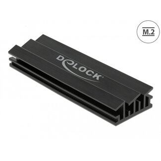 DeLOCK Delock Heat Sink 70 mm for M.2 module black