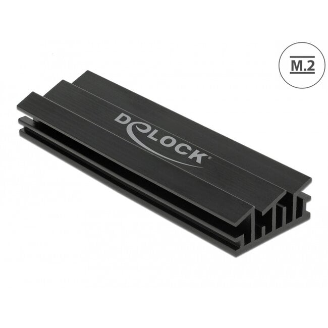 Delock Heat Sink 70 mm for M.2 module black