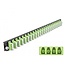Delock 19″ Splice Box Front Panel 24 port LC Quad limegreen