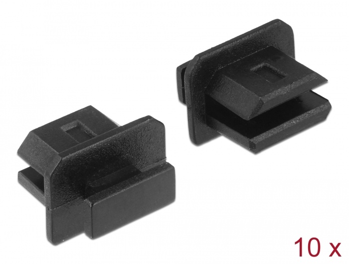 DeLOCK 64026 Zwart 10 stuksuk(s) stopcontactbeveiliging