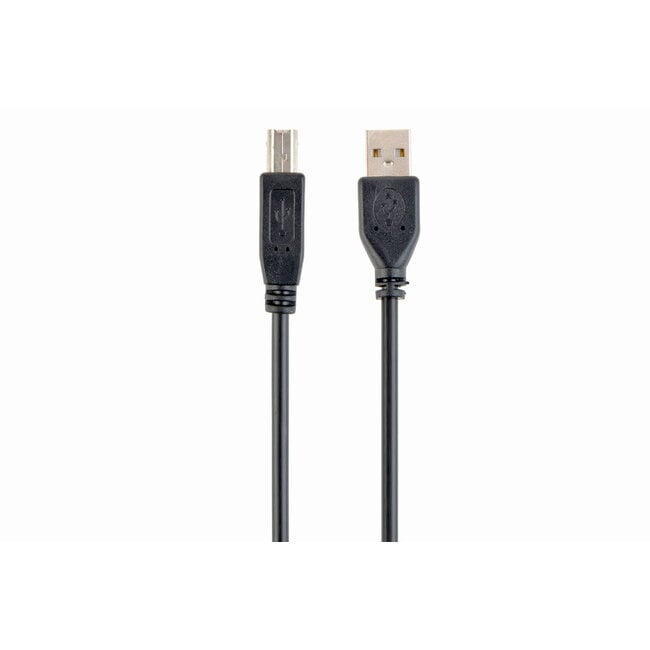 USB-kabel (A-B) 4.5 meter zwart