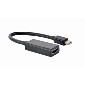 Cablexpert Mini DisplayPort naar HDMI adapterkabel zwart 15 cm