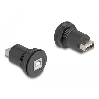 DeLOCK Delock USB 2.0 Type-B to USB 2.0 Type-A built-in connector black