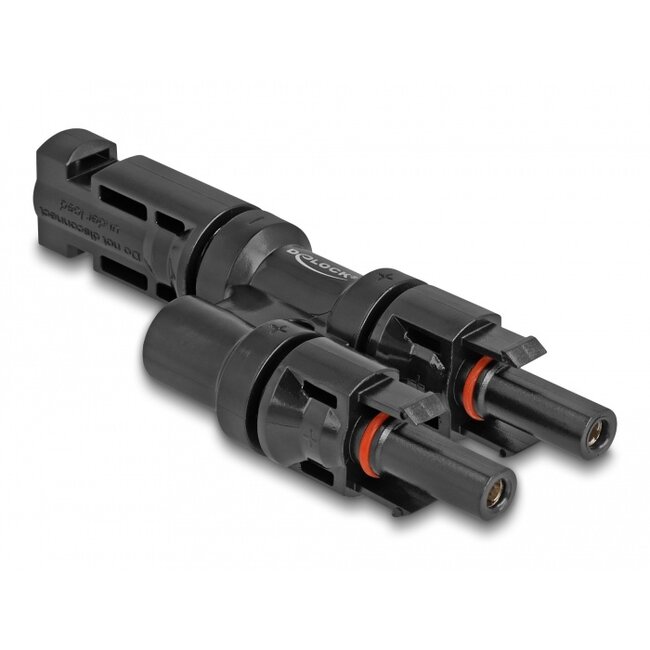 Delock DL4 Solar Connectors 1 x male to 2 x female