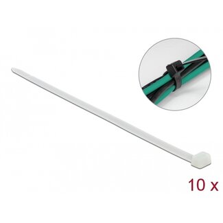 DeLOCK Delock Cable Ties L 850 x W 9 mm 10 pieces white