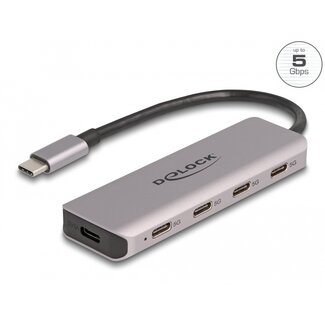 DeLOCK Delock USB 5 Gbps 4 Port USB Type-C™ Hub with USB Type-C™ connector