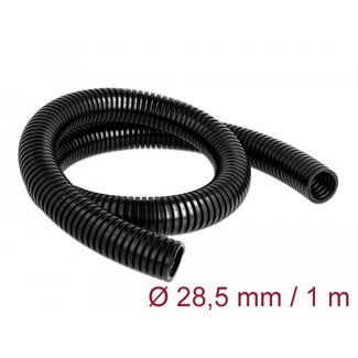 DeLOCK Delock Cable protection sleeve 1 m x 28.5 mm black