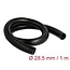 Delock Cable protection sleeve 1 m x 28.5 mm black