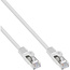 InLine® Patchkabel, S-FTP, Cat. 5e, wit, 0.25m