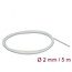 Delock Fiberglass Sleeving 5 m x 2 mm white