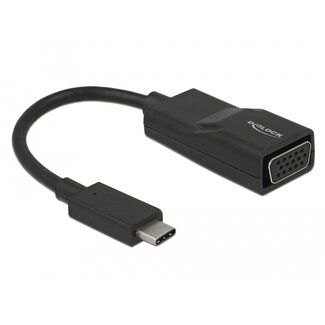 DeLOCK Delock Adapter USB Type-C™ male > VGA female (DP Alt Mode)
