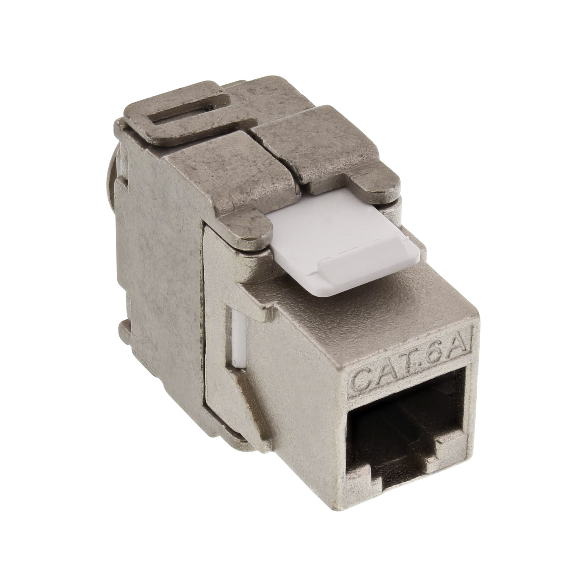 InLine® RJ45 Jack keystone module, Cat.6a, |