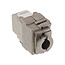 InLine® RJ45 Jack keystone module, Cat.6a,