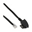 InLine® TAE-N kabel, TAE-N naar RJ11 (6P2C), overbrugd, 6m