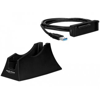 DeLOCK Delock SuperSpeed USB 5 Gbps Docking Station for 1 x 2.5″ / 3.5″ SATA HDD / SSD with backup function