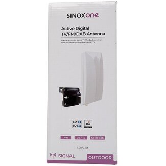 Sinox One Sinox One Actieve Digitale DAB en TV Antenne voor buiten