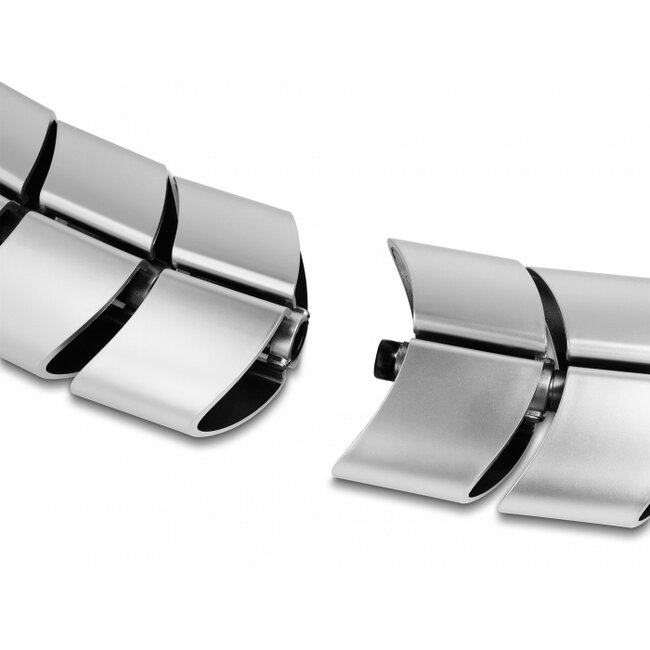 Delock Mounting element for cable duct 75 x 45 mm 5 pieces silver