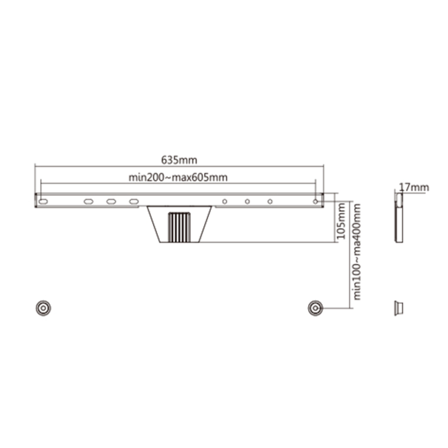 Slimline TV muurbeugel 37'-80' (vast)