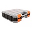 Delock Sorting box with 34 compartments 320 x 270 x 80 mm orange / black