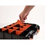 Delock Sorting box with 34 compartments 320 x 270 x 80 mm orange / black