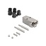 Delock D-Sub Plastic Housing for 9 pin male / female with rubber seals