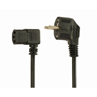 Cablexpert Netsnoer met randaarde (C13 haaks), 1.5 meter