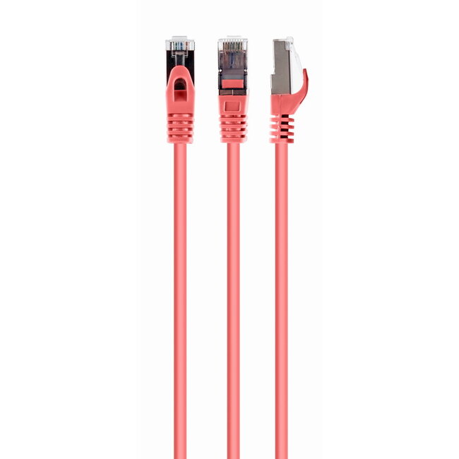 FTP Cat6 patchkabel, 3 m, roze