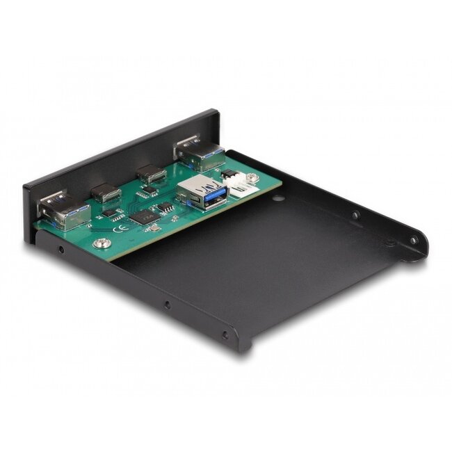 Delock 3.5″ USB 5 Gbps Front Panel 2 x USB Type-C™ + 2 x USB Type-A