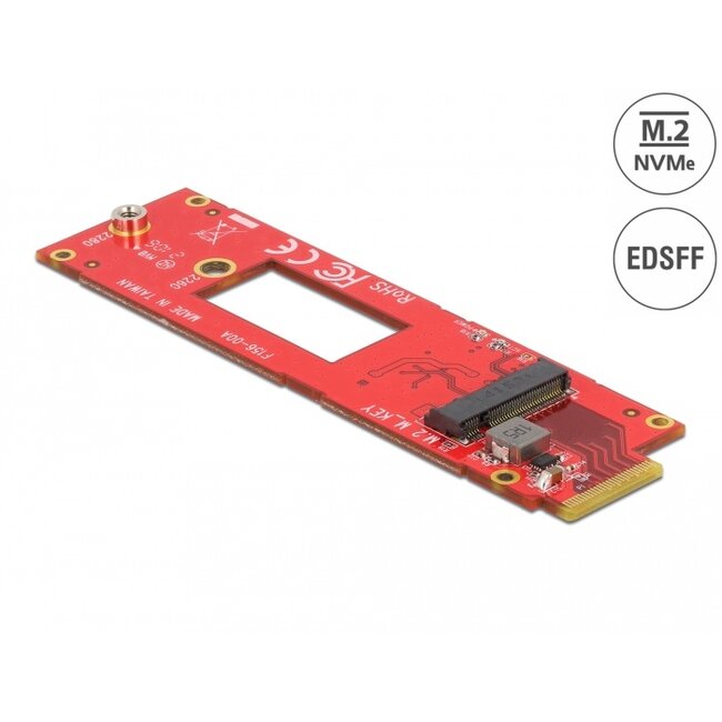 Delock Converter EDSFF E1.S to M.2 Key M slot NVMe