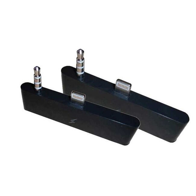 Draagbare speaker met universeel docking station voor iPod en iPhone