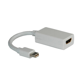 Roline ROLINE Mini DisplayPort - HDMI Adapter, Mini DP Male - HDMI Female