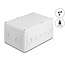Delock Installation housing with cable entries 180 x 125 x 90 mm grey