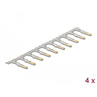 DeLOCK Delock Crimp contacts for D-Sub crimp female 40 pieces