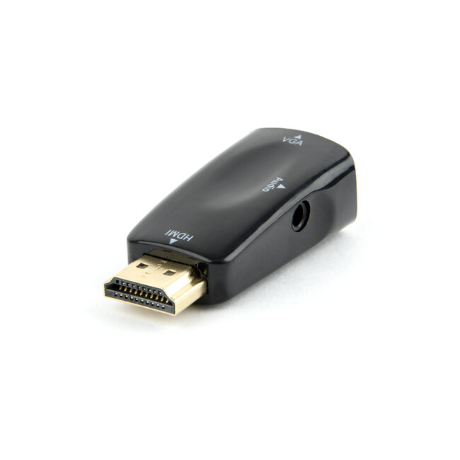 HDMI naar VGA adapter met audio, Blister verpakking