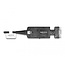 Delock Converter Ethernet LAN RJ45 10/100 Mbps jack to serial RS-232 DB9 male with nuts