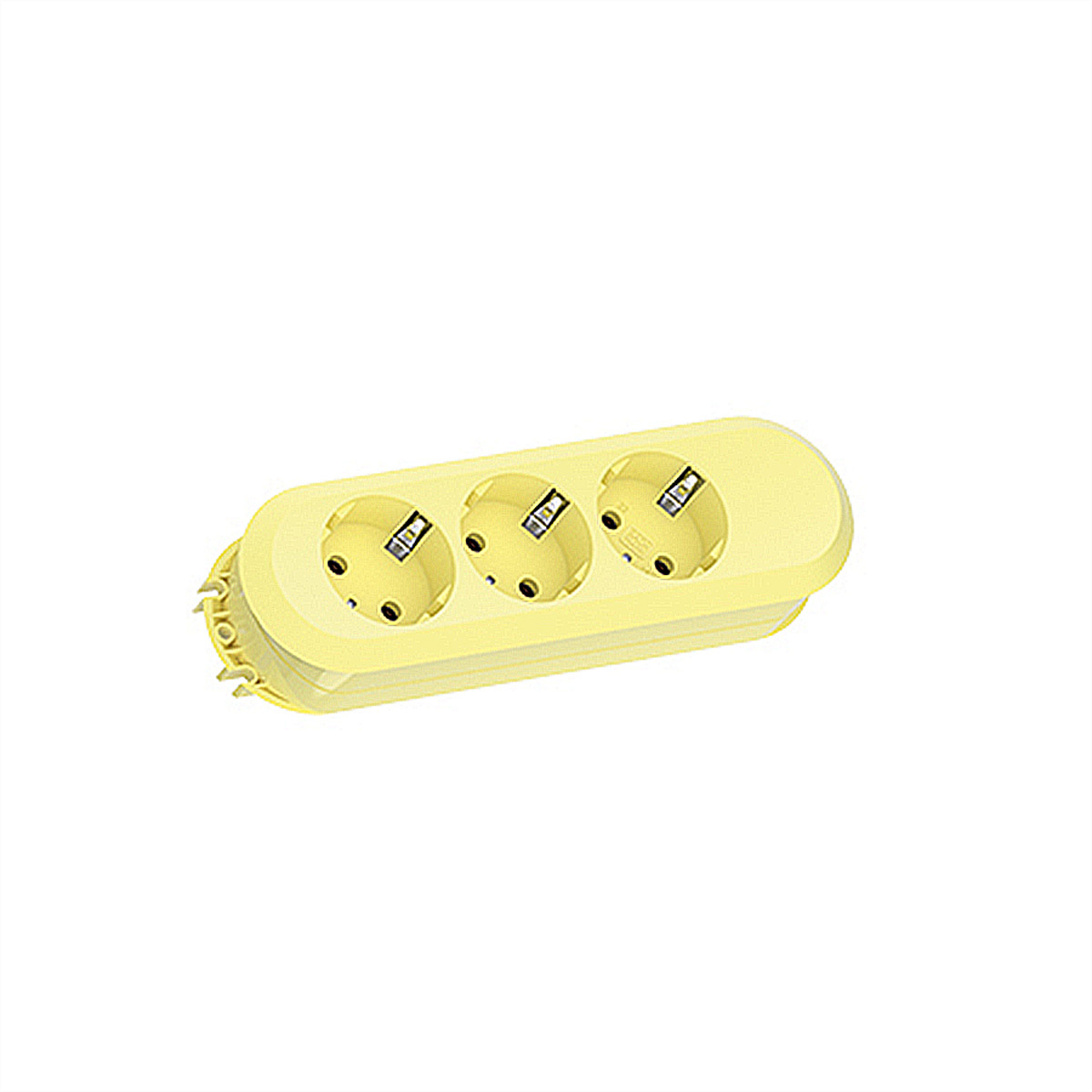 BACHMANN SMART 3xCEE7/3 gelb 1,5m CEE7/7 |