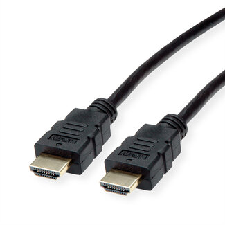 Roline ROLINE HDMI High Speed kabel met Ethernet, TPE, zwart, 1,5 m
