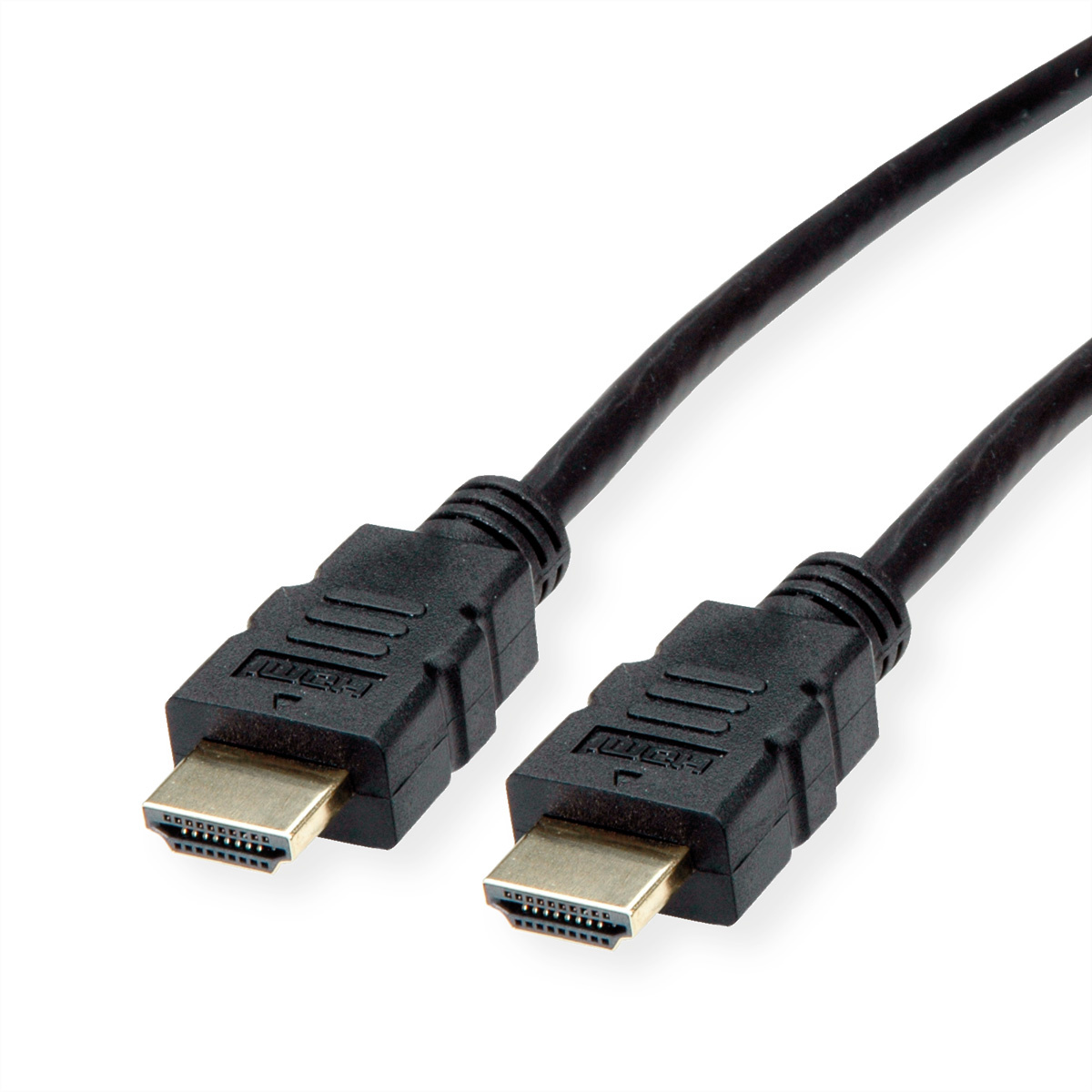 Roline HDMI Aansluitkabel HDMI-A stekker 1.50 m Zwart 11.04.5931 Afgeschermd HDMI-kabel