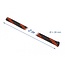 Delock Braided Sleeve stretchable 2 m x 38 mm black-red