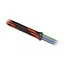 Delock Braided Sleeve stretchable 2 m x 38 mm black-red
