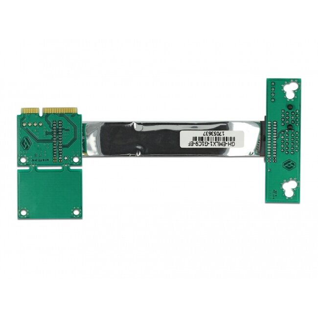 Delock Riser Card Mini PCI Express > PCI Express x1 left insertion