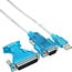 InLine® USB -> seriële adapterkabel, USB AM naar DB9M, 1.8m