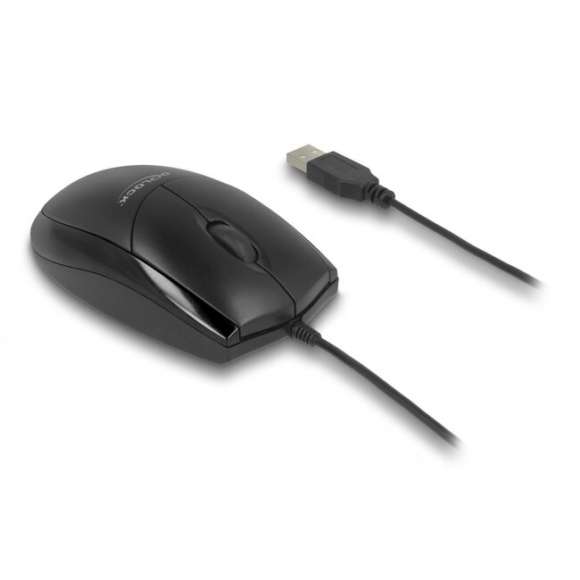 Delock Optical USB Desktop Mouse – Silent