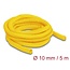 Delock Woven Sleeve self-closing heat-resistant 5 m x 10 mm yellow