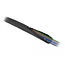 Delock Braided Sleeve with zip fastener heat-resistant 1 m x 30 mm black