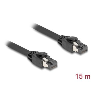 DeLOCK Delock RJ45 Network Cable Cat.8.1 S/FTP 15 m up to 40 Gbps black