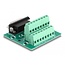 Delock D-Sub 15 pin male to Terminal Block for DIN rail