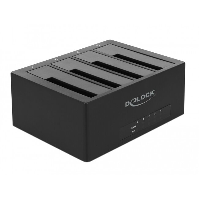 Delock USB Type-C™ Docking Station for 4 x SATA HDD / SSD